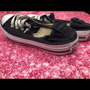 Converse shoreline black size 9 minimal wear GUC
